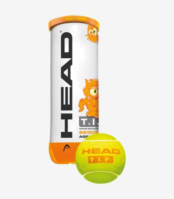 توپ تنیس هد TIP orange (قوطی ۳ عددی) تصویر دوم